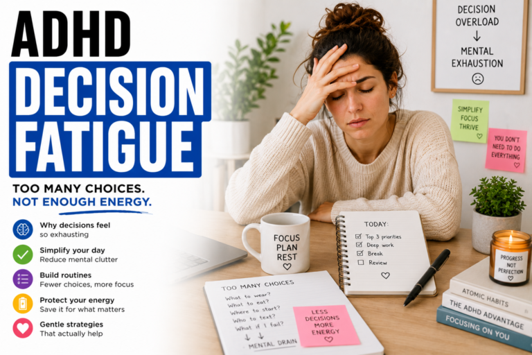 ADHD Decision Fatigue: How to Stop Overwhelm and Make Choices