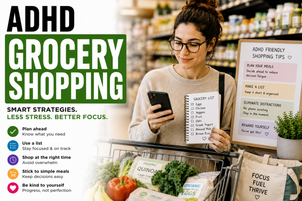 ADHD Grocery Shopping System: Guide to Stress-Free Shopping