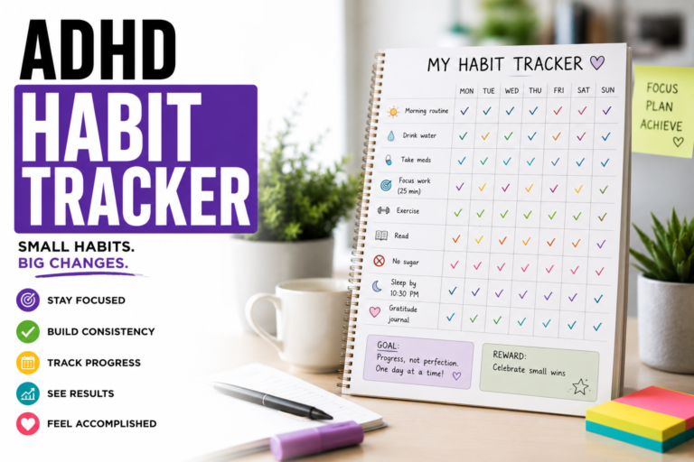 ADHD Habit Tracker: Building Habits Without Burnout