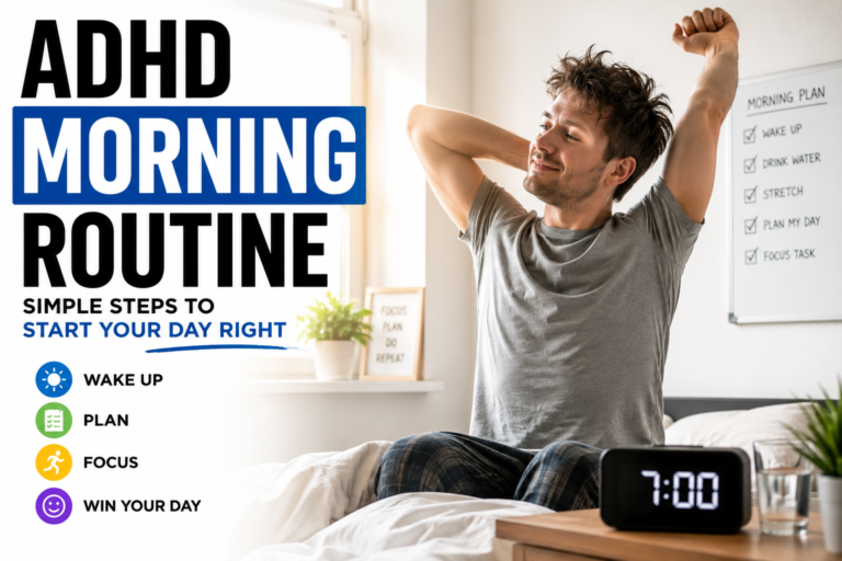 ADHD Morning Routine for Adults: A No-Willpower System That Works