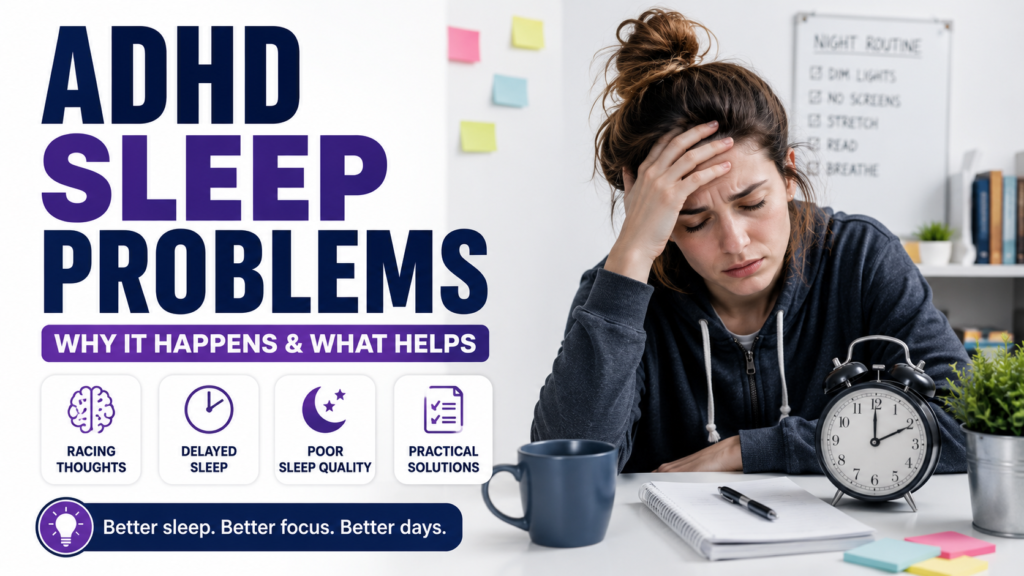 ADHD Sleep Problems – Practical ADHD Guide to Restful Nights