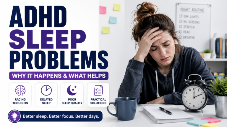 ADHD Sleep Problems – Practical ADHD Guide to Restful Nights