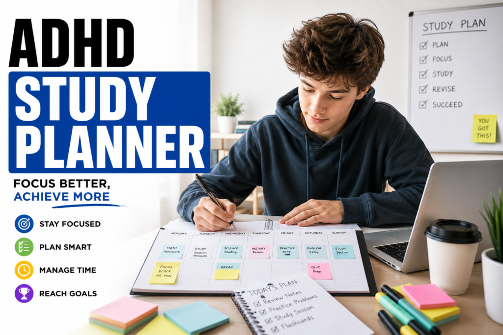 ADHD Study System for College Students