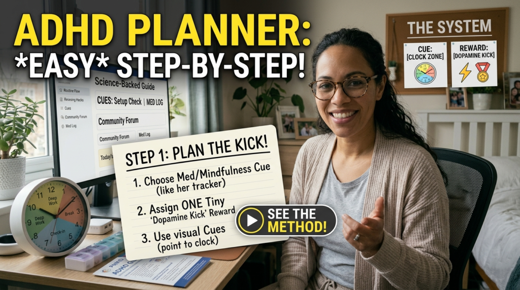 How to Use an ADHD Daily Planner Effectively: A Step-by-Step Guide
