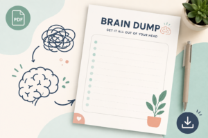 ADHD Brain Dump Printable PDF (Free Download) ADHD Guider